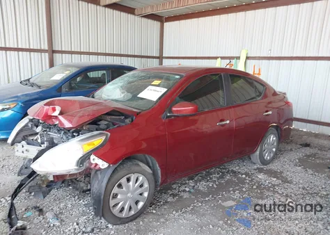 2018 Nissan Versa 1.6 Sv z USA, uszkodzony, nr VIN 3N1CN7AP8JL823480